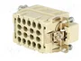 HARTING Han® EE Plantilla de Contacto Macho 18 Pos.