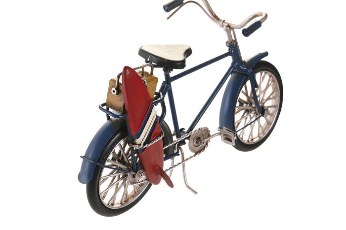 DKD Home Decor Vehículo Decoración Vintage Rojo Azul Metal 7.5 x 13 x 23 cm DKD Home Decor Vehículo Decoración Vintage Rojo Azul Metal 7.5 x 13 x 23 cm