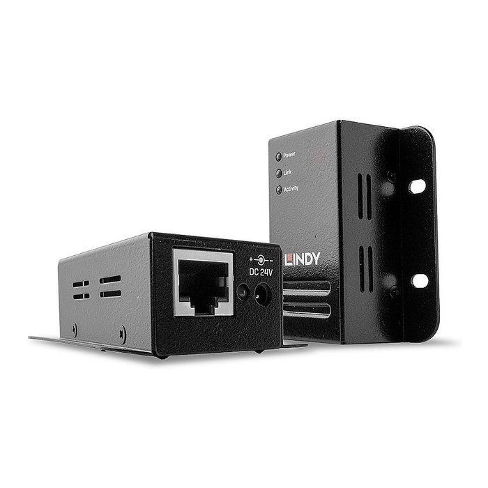 Lindy Extensor USB 2.0 Cat.6 hasta 50m Negro Lindy Extensor USB 2.0 Cat.6 hasta 50m Negro