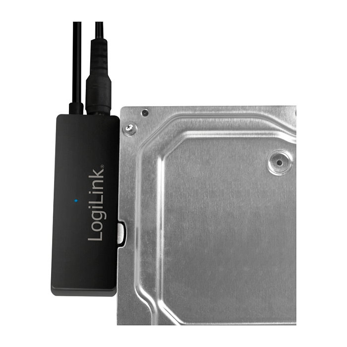LogiLink AU0050 Adaptador USB 3.2 Gen 1 a SATA con adaptador de corriente