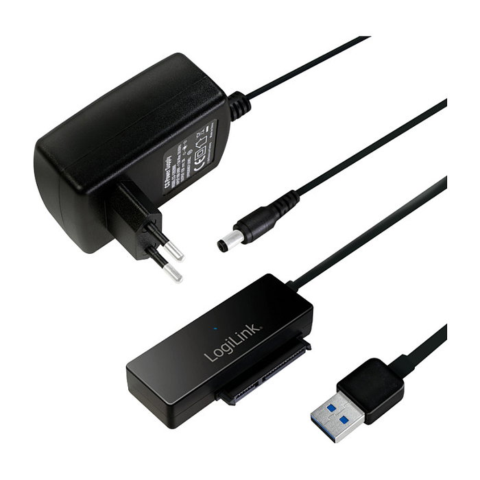 LogiLink AU0050 Adaptador USB 3.2 Gen 1 a SATA para HDD y SSD LogiLink AU0050 Adaptador USB 3.2 Gen 1 a SATA para HDD y SSD
