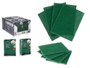 Arte Regal Set 4 Estropajos Verdes Fibra Extra 12 cm x 16 cm x 3 cm (Estropajo 11.3 x 15.7 x 0.5 cm) (Set de 22)