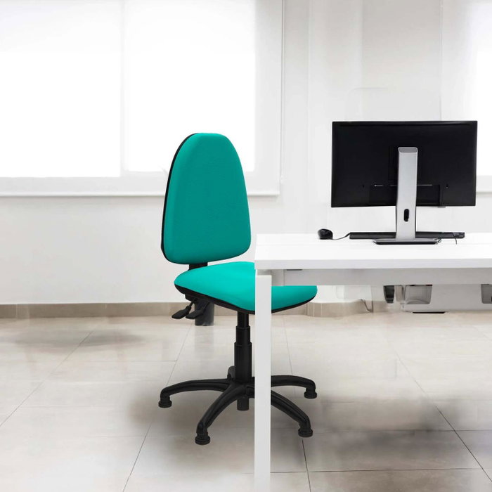 PIQUERAS Y CRESPO Silla de oficina Aýna Azul sin brazos PIQUERAS Y CRESPO Silla de oficina Aýna Azul sin brazos