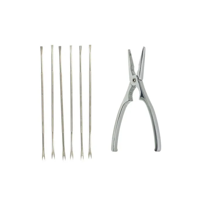 Fackelmann Juego de 2 utensilios de cocina para cangrejos y langostas - Especialidades culinarias Fackelmann Juego de 2 utensilios de cocina para cangrejos y langostas - Especialidades culinarias