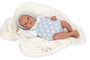 Muñecas Arias Muñeca Reborn Ian 40 cm Azul con Manta