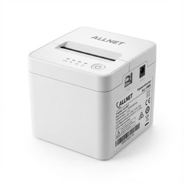 ALLNET ALL-PM03 Impresora móvil de caja con USB y Bluetooth, 58 mm, negro