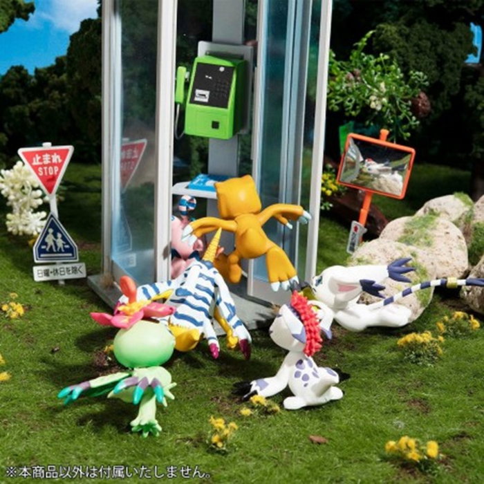 Megahouse Pack 8 Figuras Digimon Adventure PVC Coleccionables