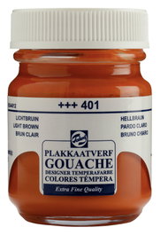 Talens Témpera Extra Fina Pardo Claro 401 - 50 ml
