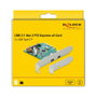 DeLOCK 90397 Tarjeta de expansión PCIe a 2 puertos USB 3.2 Gen 2 Tipo-C