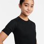 Camiseta de Manga Corta Infantil Nike Dri-Fit Academy Girls Negro 5-6 Años