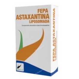 FEPADIET Astaxantina Liposomada 4Mg. 20 Cápsulas | Complemento Alimenticio Antioxidante para Piel y Vista