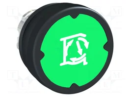 SCHNEIDER ELECTRIC Interruptor de presión Harmony XB4 verde 22mm