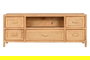 DKD Home Decor Mueble TV Tropical Suipt Marron Claro 120x30x45 cm