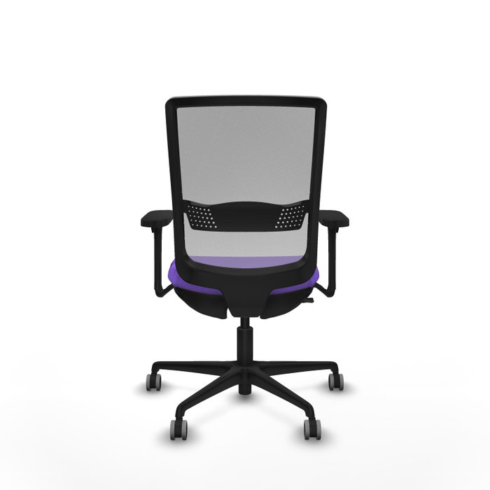 PIQUERAS Y CRESPO Silla de oficina Haches con mecanismo Sincro/Traslack, Lila y Gris PIQUERAS Y CRESPO Silla de oficina Haches con mecanismo Sincro/Traslack, Lila y Gris