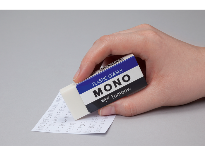 Tombow Mono L Goma de borrar PVC tamaño L, suave y premium, ideal para estudiantes y artistas de Manga y Cómics