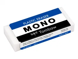 Tombow Mono L Goma de borrar PVC tamaño L, suave y premium, ideal para estudiantes y artistas de Manga y Cómics