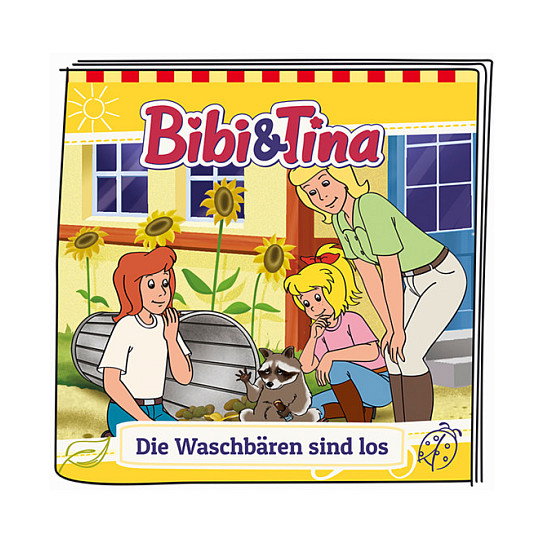 tonies Figura de audio Bibi und Tina - Die Waschbären sind los para Toniebox