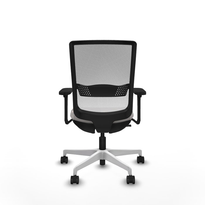 PIQUERAS Y CRESPO Silla de oficina Haches Blanca con mecanismo Sincro/Traslack PIQUERAS Y CRESPO Silla de oficina Haches Blanca con mecanismo Sincro/Traslack