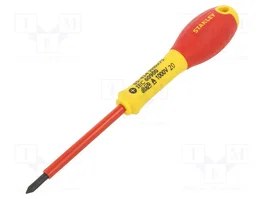 STANLEY Destornillador aislado FATMAX® Phillips PH0 75mm