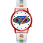 Guess V1050M1 Unisex con Correa Transparente y Caja Roja