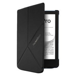 PocketBook Funda Carcasa Serie Shell para eReader PocketBook Verse - Negro Patrón Origami