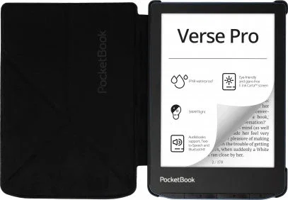 PocketBook - Funda Origami Shell Series para eReader Verse/Pro, 15.2 cm (6"), Color Negro, H-SO-634-K-WW