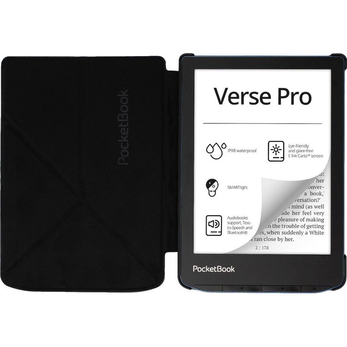 PocketBook Funda Origami Black Cover para Verse y Verse Pro