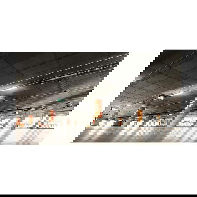 Steinel IS 3360-E COM1 AP Bewegungsmelder, Sensor de Movimiento 360° para Techo, Interior y Exterior, Blanco, IP54