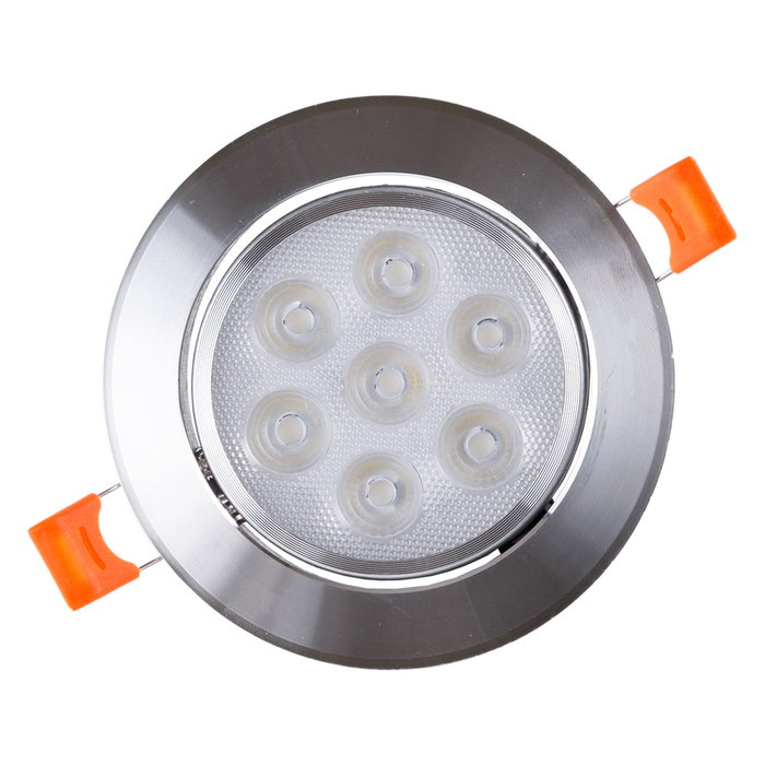 Foco Downlight LED 7W 700Lm 6000ºK Blanco Frío Circular