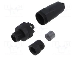 TELEMECANIQUE SENSORS Conector M12 de 4 pines