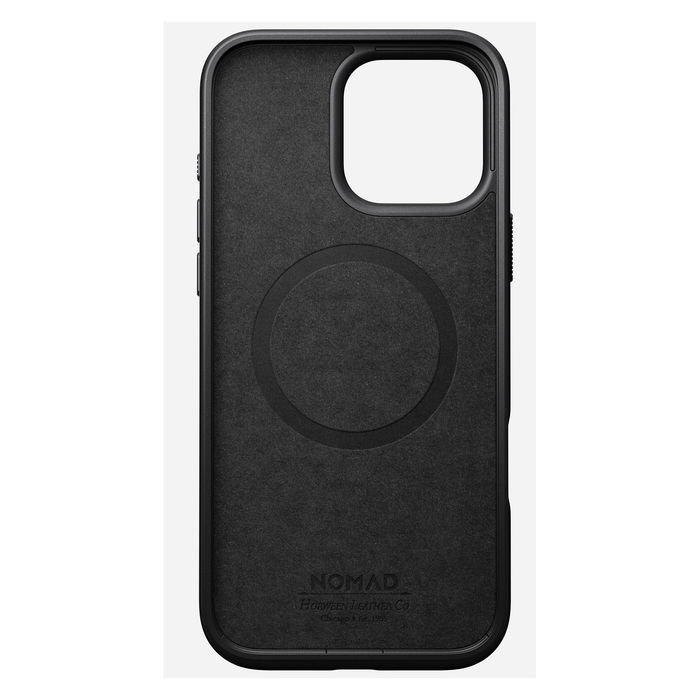 Nomad Funda Modern Leather para iPhone 16 Pro Max Negro - Horween