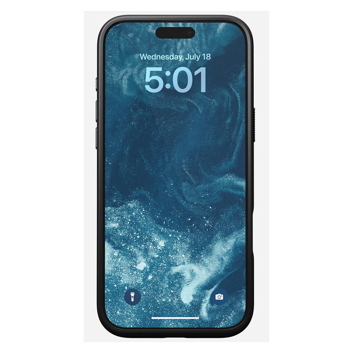 Nomad Funda Modern Leather para iPhone 16 Pro Max Negro - Horween