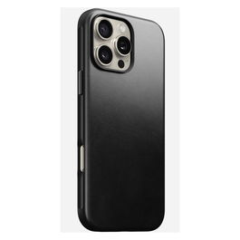 Nomad Funda Modern Leather para iPhone 16 Pro Max Negro - Horween