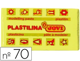 Jovi Plastilina 70 Amarillo Claro Unidad Pequeño