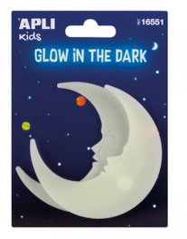 APLI KIDS Blister de 2 Lunas Glow in the Dark