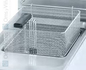 Cesta Freidora de acero inoxidable 16,5x29 cm Cesta Freidora de acero inoxidable 16,5x29 cm