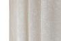 DKD Home Decor Cortina de Poliéster Crudo con 8 Anillas 140x260 cm
