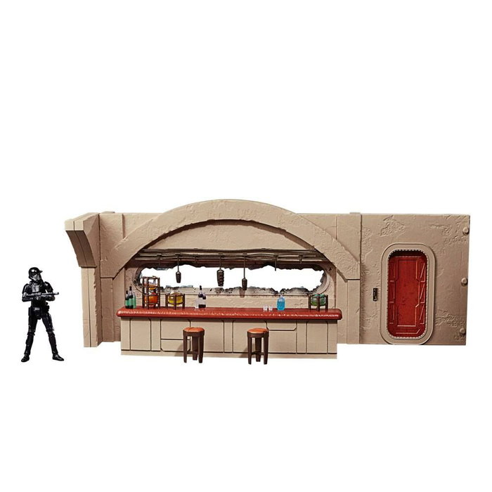 Hasbro Set Nevarro Cantina + Figura Imperial Death Trooper Mandalorian Star Wars