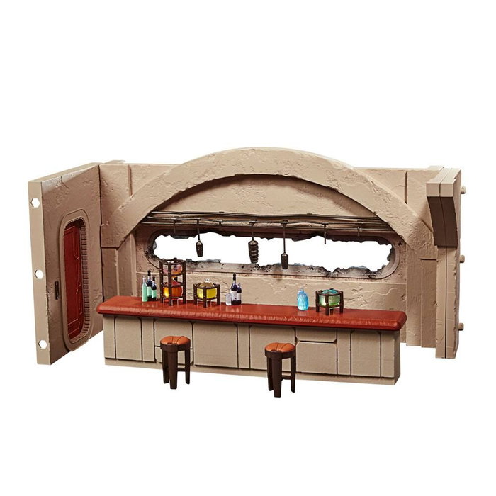 Hasbro Set Nevarro Cantina + Figura Imperial Death Trooper Mandalorian Star Wars