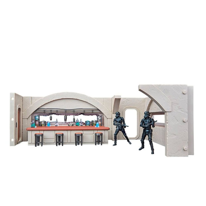 Hasbro Set Nevarro Cantina + Figura Imperial Death Trooper Mandalorian Star Wars