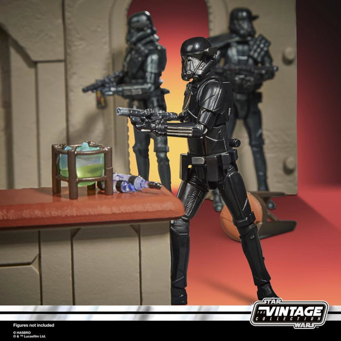 Hasbro Set Nevarro Cantina + Figura Imperial Death Trooper Mandalorian Star Wars Hasbro Set Nevarro Cantina + Figura Imperial Death Trooper Mandalorian Star Wars