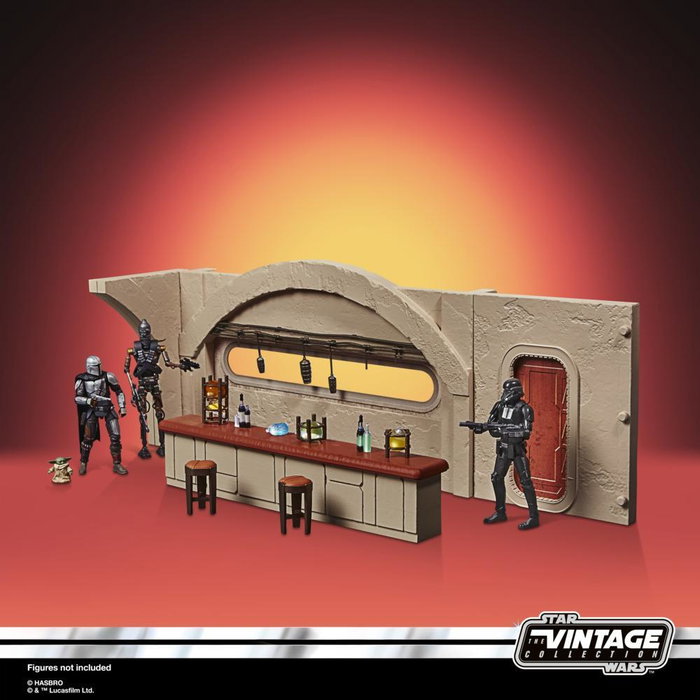 Hasbro Set Nevarro Cantina + Figura Imperial Death Trooper Mandalorian Star Wars Hasbro Set Nevarro Cantina + Figura Imperial Death Trooper Mandalorian Star Wars