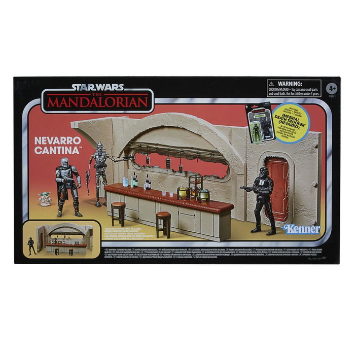 Hasbro Set Nevarro Cantina + Figura Imperial Death Trooper Mandalorian Star Wars Hasbro Set Nevarro Cantina + Figura Imperial Death Trooper Mandalorian Star Wars