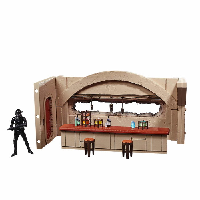 Hasbro Set Nevarro Cantina + Figura Imperial Death Trooper Mandalorian Star Wars Hasbro Set Nevarro Cantina + Figura Imperial Death Trooper Mandalorian Star Wars