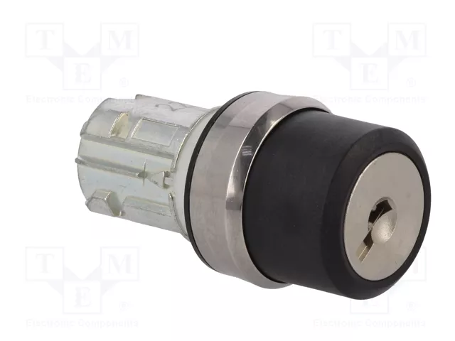 SIEMENS Interruptor rotativo con llave 22mm Plata
