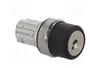 SIEMENS Interruptor rotativo con llave 22mm Plata