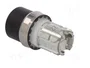 SIEMENS Interruptor rotativo con llave 22mm Plata