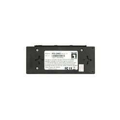LevelOne POI-2002 Inyector PoE, Fast Ethernet 10/100 Mbit/s, 2 Puertos LAN (RJ-45), IEEE 802.3af, 52V, Negro, Certificaciones FCC, CE, RoHS LevelOne POI-2002 Inyector PoE, Fast Ethernet 10/100 Mbit/s, 2 Puertos LAN (RJ-45), IEEE 802.3af, 52V, Negro, Certificaciones FCC, CE, RoHS