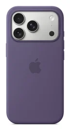 Apple MGFG4ZM/A - Funda de Silicona con MagSafe para iPhone 17 Pro, Compatible con Qi, Protección contra Caídas y Rayones, Color Purple Fog, Hecha con 45% de Silicona Reciclada