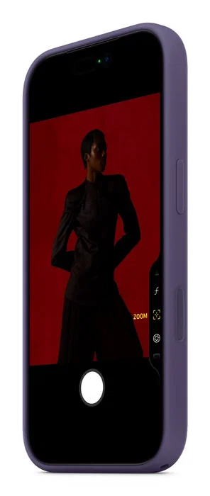 Apple MGFG4ZM/A - Funda de Silicona con MagSafe para iPhone 17 Pro, Compatible con Qi, Protección contra Caídas y Rayones, Color Purple Fog, Hecha con 45% de Silicona Reciclada